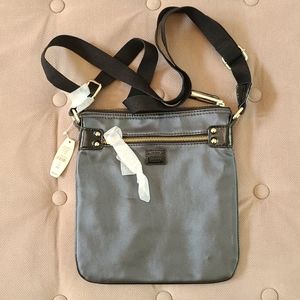 NWT Victoria's Secret Black Leopard Crossbody Bag
